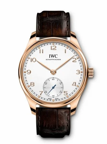 IWC Portugieser Automatic 40 Rose Gold / Silver / Alligator IW3583-06 (IW358306)